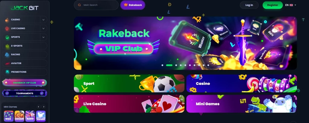 Bitcoin klađenje jackbit